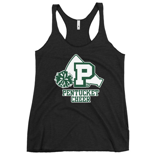 Performance | Thin Racerback Tank Top | Pentucket Youth Football and Cheer | Sideline Vanguard Logo