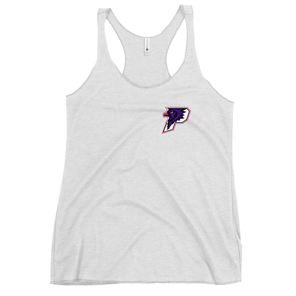 Performance | Thin Racerback Tank Top | Phoenix Fastpitch | Apex P-Hawks Logo