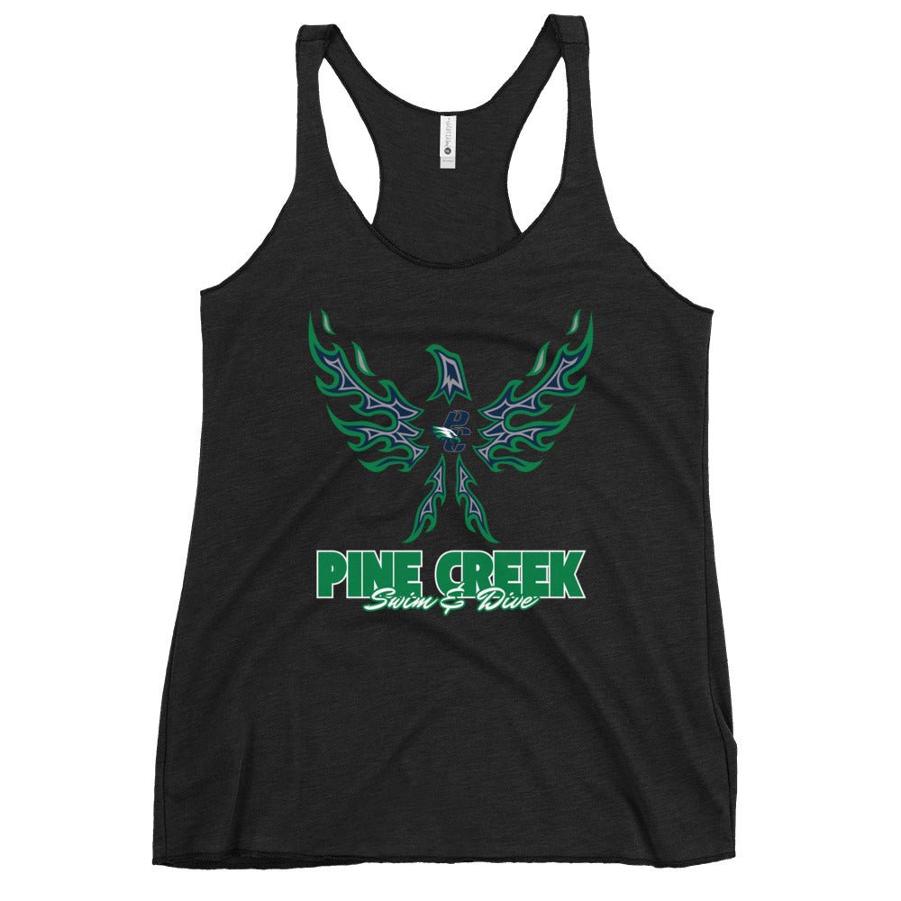 Performance | Thin Racerback Tank Top | PINE CREEK SWIM & DIVE | '24 Logo