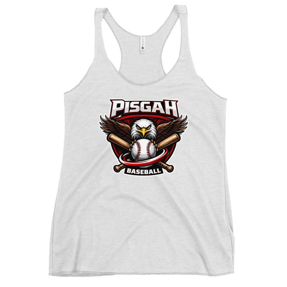 Performance | Thin Racerback Tank Top | Pisgah Rec League | Eagle Baseball Logo