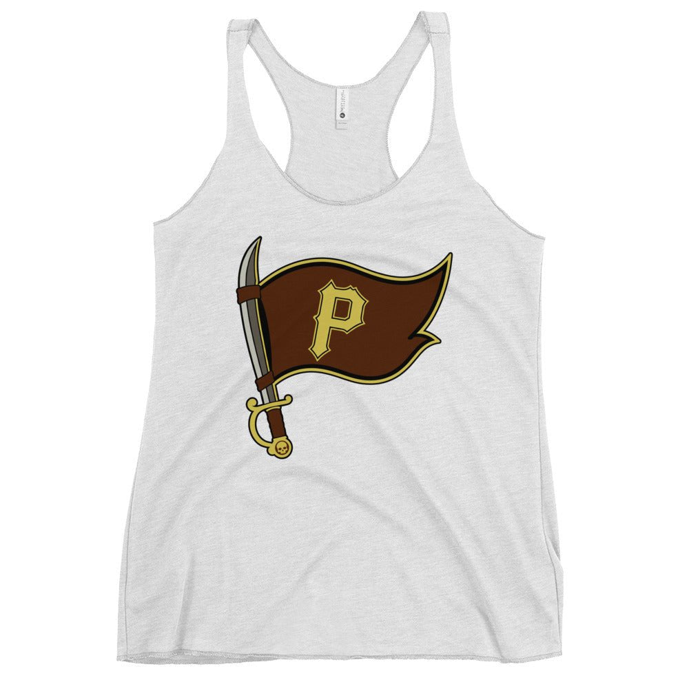 Performance | Thin Racerback Tank Top | Port City Pirates | Vanguard Flag Logo