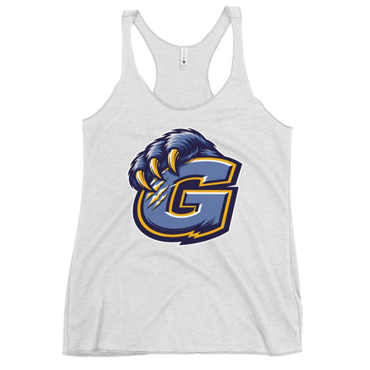 Performance | Thin Racerback Tank Top | Rutherford County Grizzlies Football | G Logo