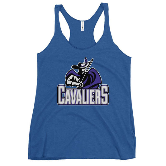 Performance | Thin Racerback Tank Top | Saint Thomas More | Cavalier Vanguard Logo