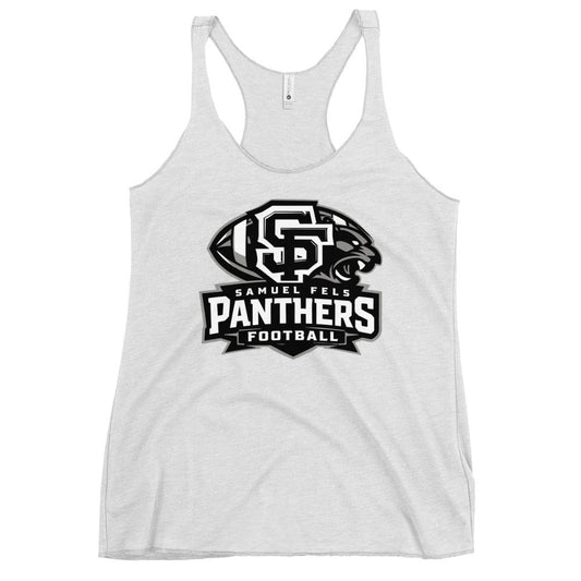 Performance | Thin Racerback Tank Top | Samuel Fels Football | Emblem Logo