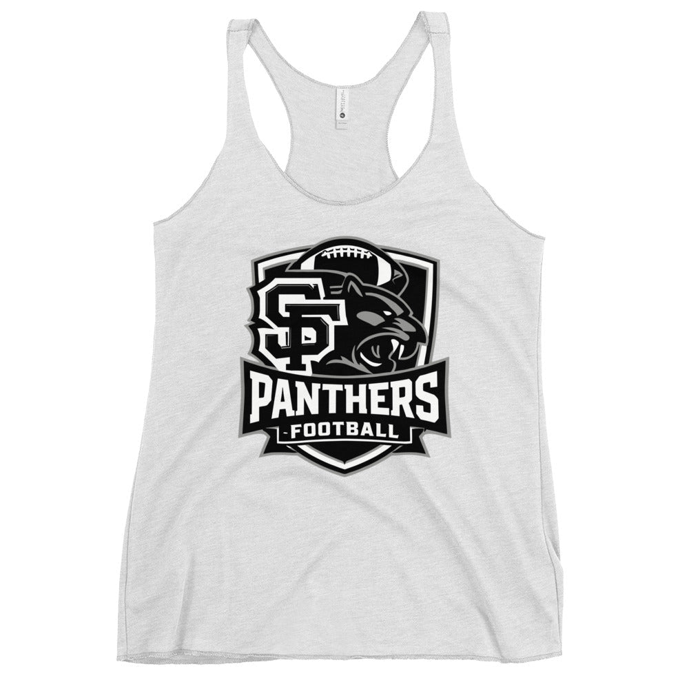 Performance | Thin Racerback Tank Top | Samuel Fels Football | Shield Logo