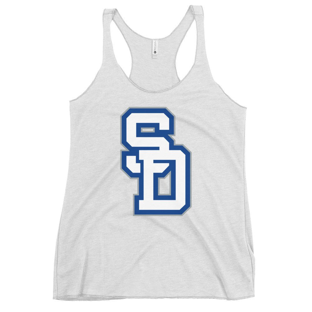 Performance | Thin Racerback Tank Top | San Diego High School Wrestling | Crest Logo