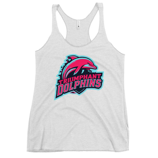 Performance | Thin Racerback Tank Top | SE Triumphant Dolphins | Dolphins Alternate Logo