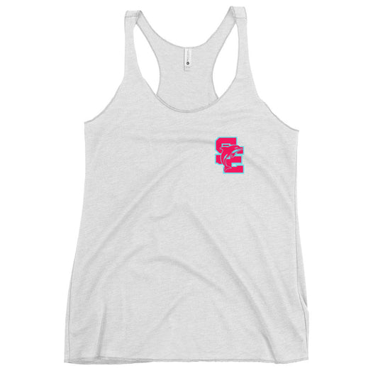 Performance | Thin Racerback Tank Top | SE Triumphant Dolphins | SE Alt Logo