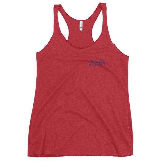 Performance | Thin Racerback Tank Top | Semo Ducks Baseball | Script Logo