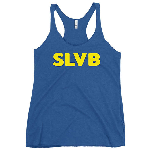 Performance | Thin Racerback Tank Top | SLVB | Wordmark Logo