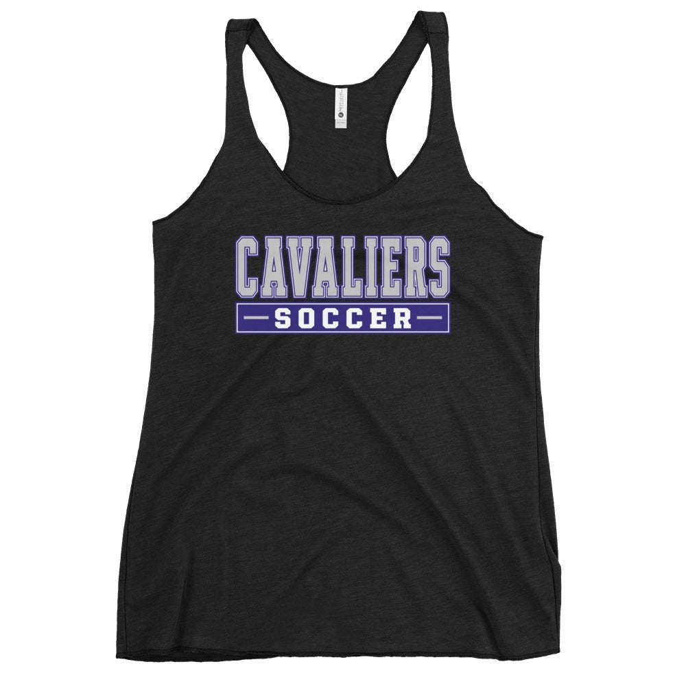 Performance | Thin Racerback Tank Top | STM Soccer | Modern Script Logo
