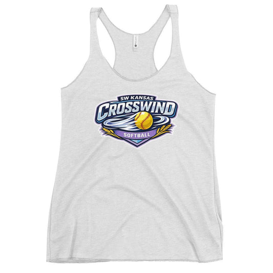 Performance | Thin Racerback Tank Top | SW Kansas Crosswind | Shield Logo