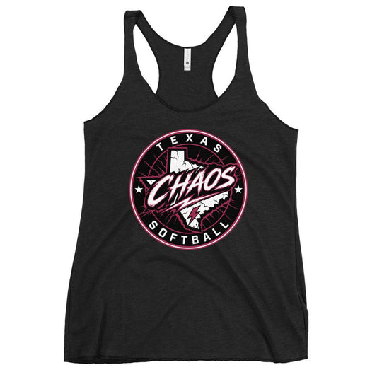 Performance | Thin Racerback Tank Top | Texas Chaos | Badge Logo