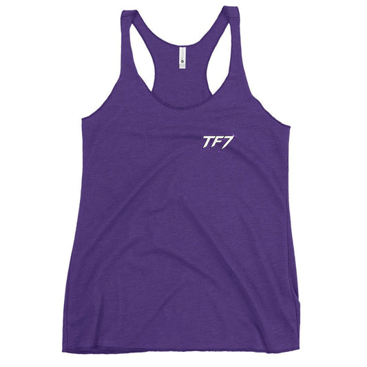 Performance | Thin Racerback Tank Top | TF7 Eclipse | Lettermark Logo