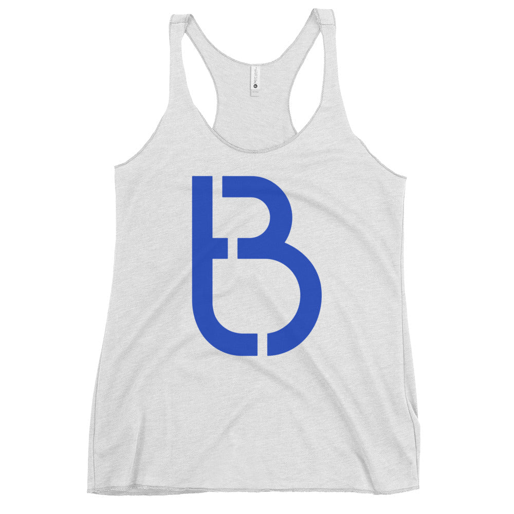 Performance | Thin Racerback Tank Top | The Boys | Blue Athletics Logo