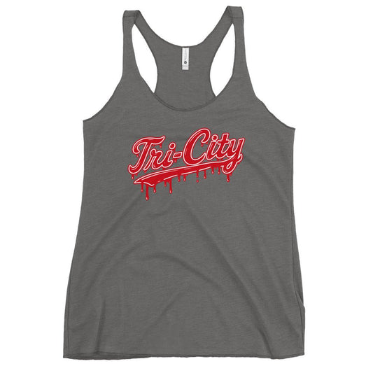 Performance | Thin Racerback Tank Top | Tri - City Baseball | Mark Logo
