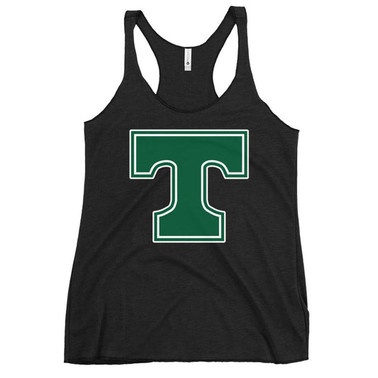 Performance | Thin Racerback Tank Top | Trinity Highschool | T Logo
