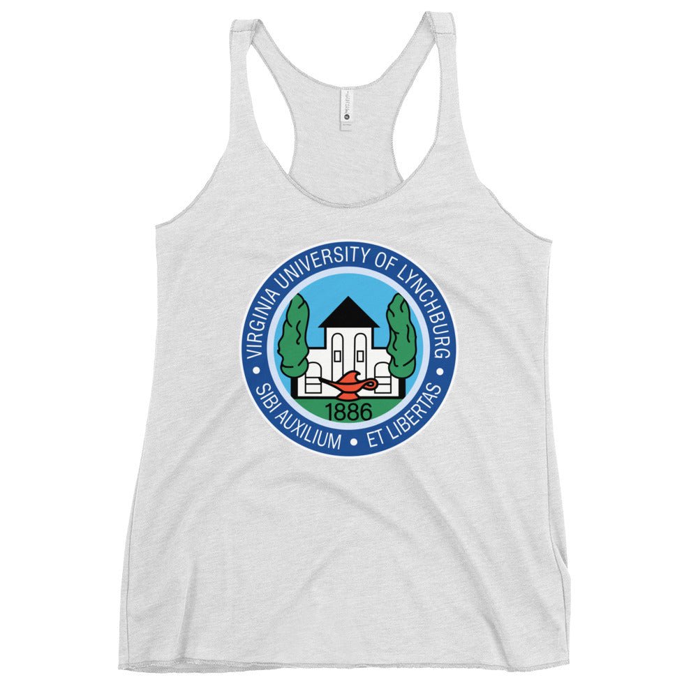 Performance | Thin Racerback Tank Top | University Of Virginia Lynhberg | Badge Logo