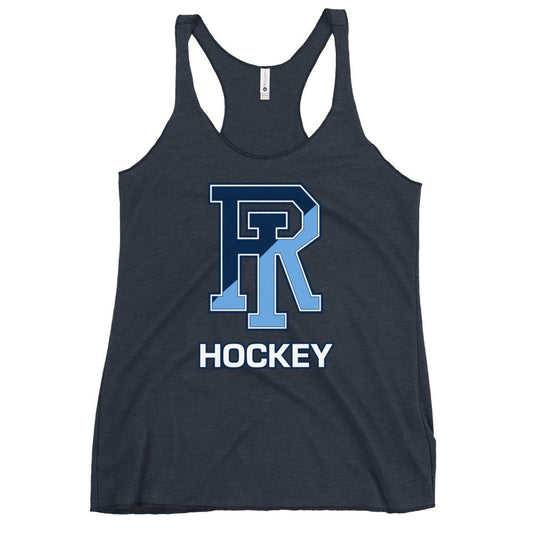 Performance | Thin Racerback Tank Top | URI Men’s Hockey | Crest Logo