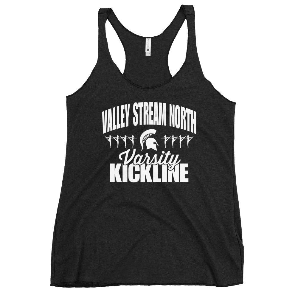 Performance | Thin Racerback Tank Top | Valley Stream North Kickline | Alt Logo