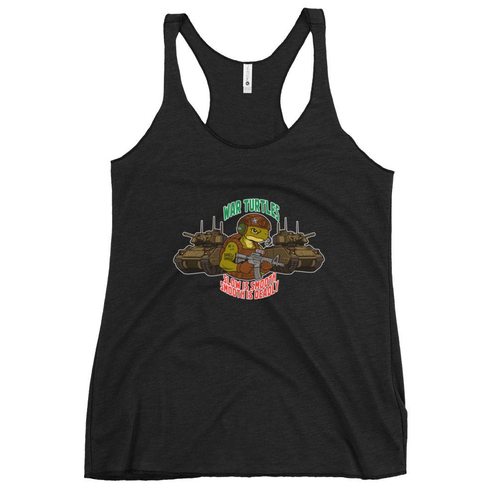 Performance | Thin Racerback Tank Top | War Turtles | Battalion Logo