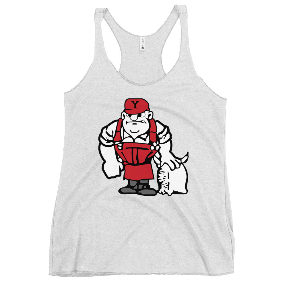 Performance | Thin Racerback Tank Top | Yukon Student Council | Mascot Logo