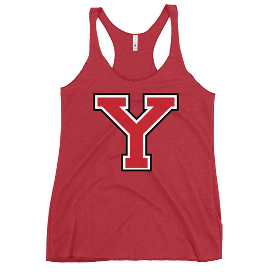 Performance | Thin Racerback Tank Top | Yukon Student Council | Y-Mark Logo