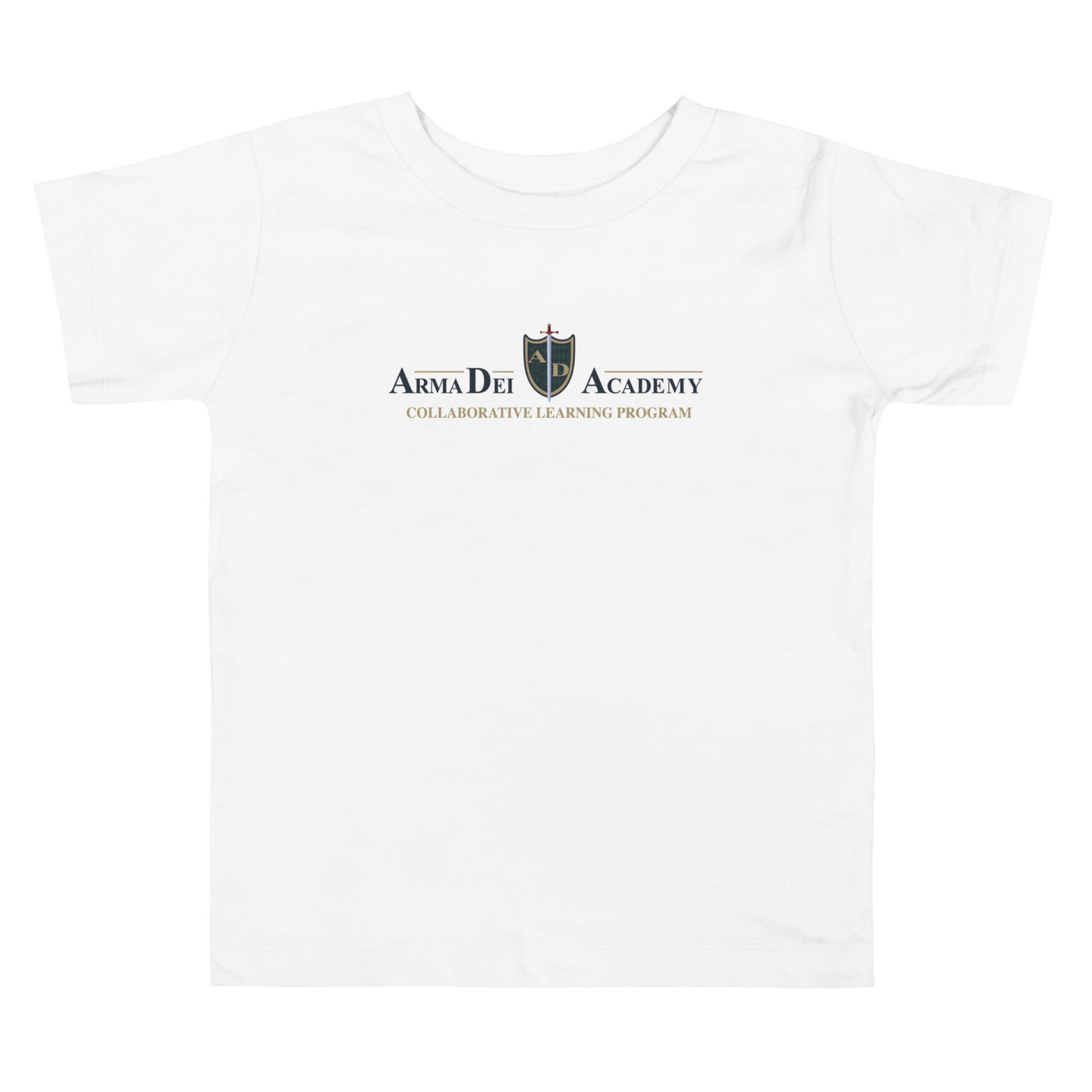 Performance | Toddler T-Shirt | Arma Dei Academy Collaborative Learning Program | Alt Logo 3