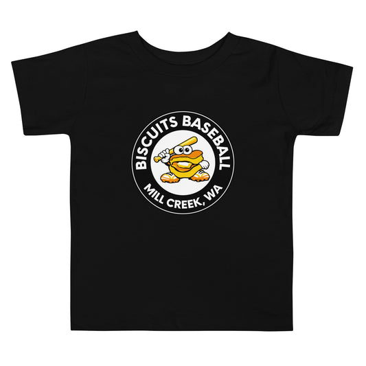 Performance | Toddler T-Shirt | Biscuits Baseball MCLL | Mascot Logo