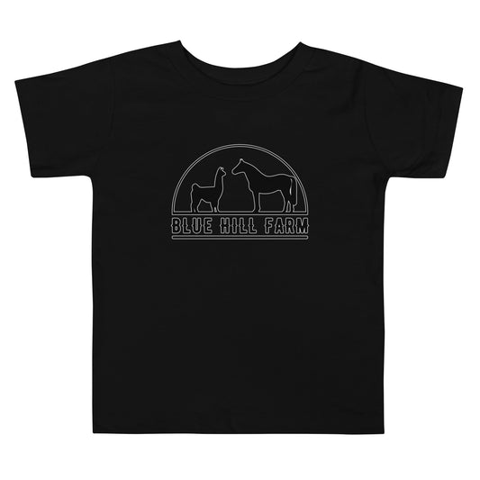 Performance | Toddler T-Shirt | Blue Hill Farm | Highland Silhouette Logo