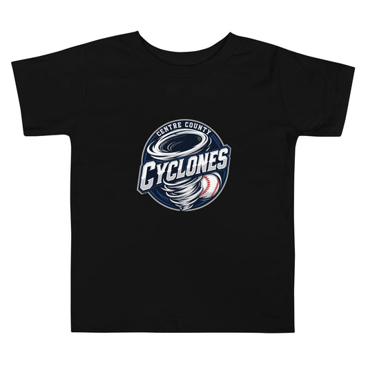 Performance | Toddler T-Shirt | Centre County Cyclones | Badge Logo