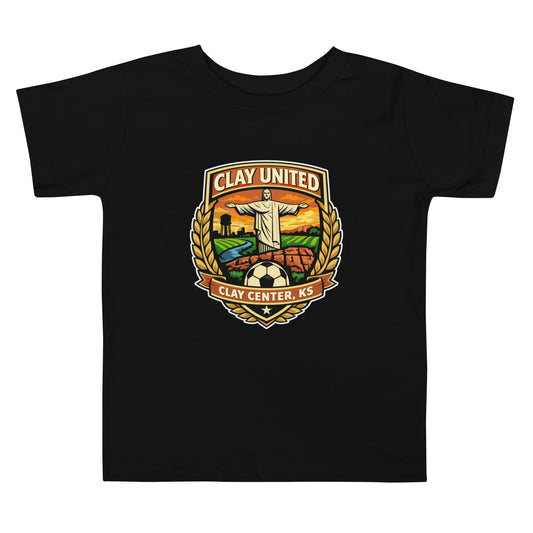 Performance | Toddler T-Shirt | Clay United | Crest Logo