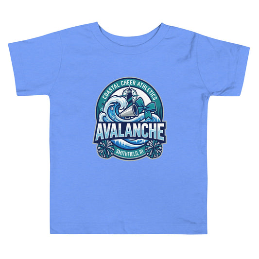 Performance | Toddler T-Shirt | Coastal Cheer Athletics Avalanche