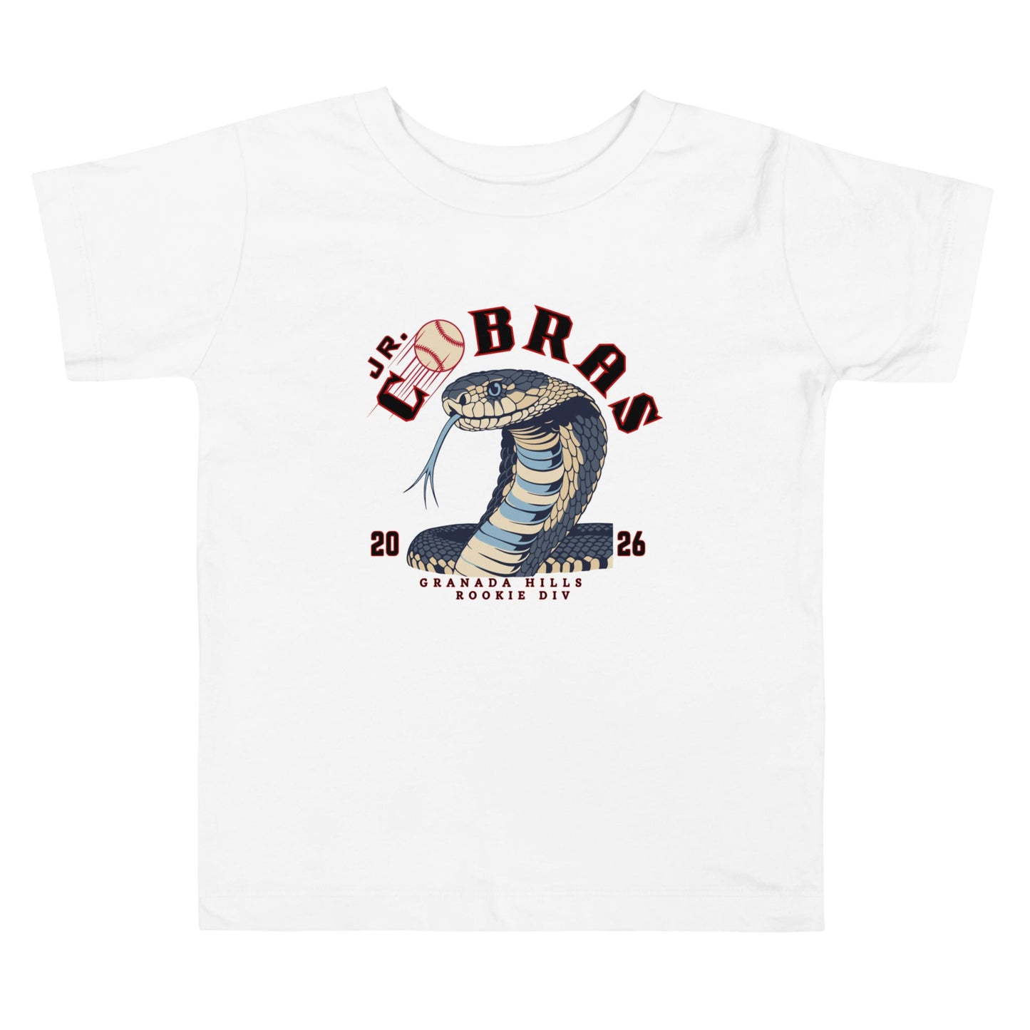 Performance | Toddler T-Shirt | Cobras '26 | Rookie Div Logo