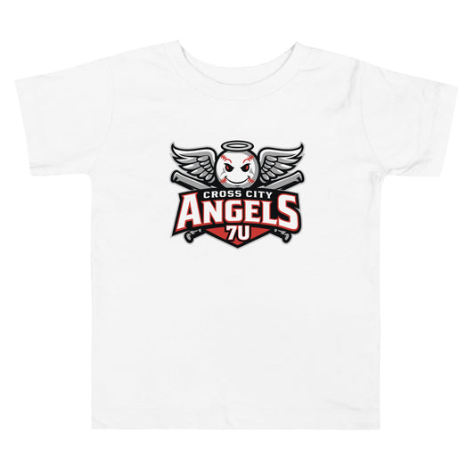 Performance | Toddler T-Shirt | Cross City Angels | Winged Guardian Logo