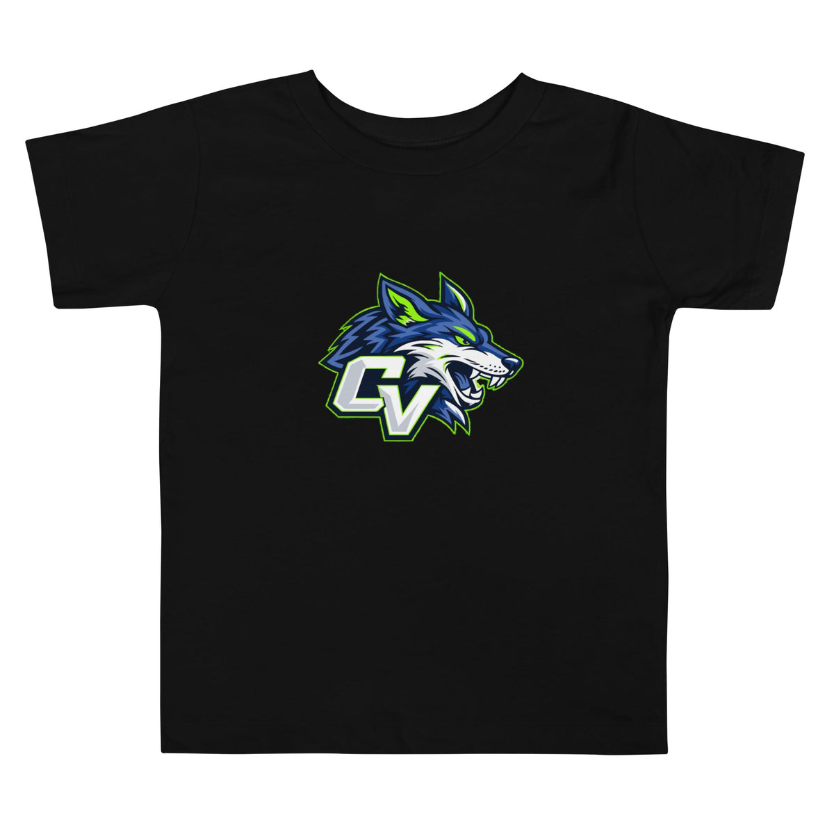 Performance | Toddler T-Shirt | Cumberland Valley Coyotes Football | Crest Logo