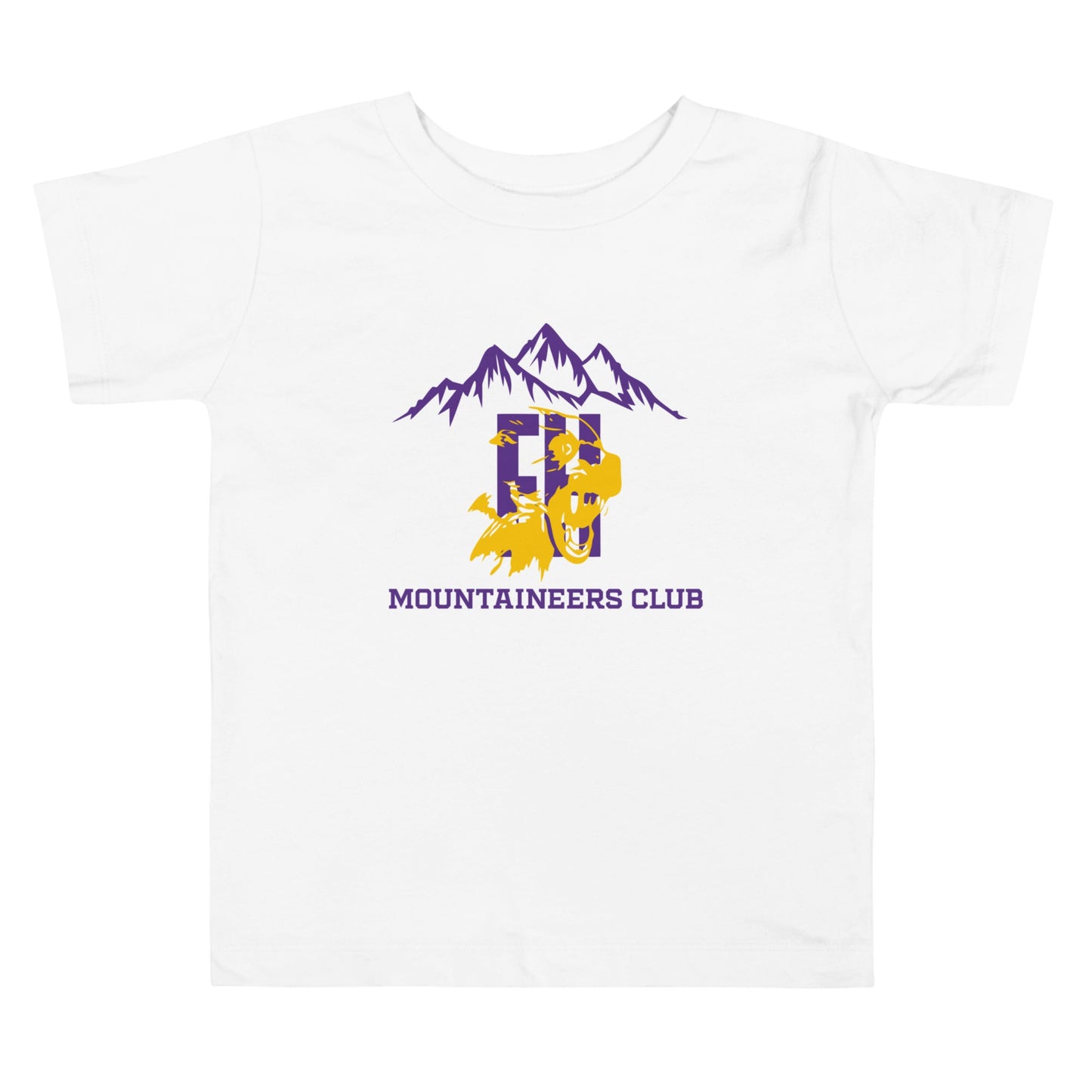 Performance | Toddler T-Shirt | Friday Harbor High School Mountaineers Club | Mountaineers Logo