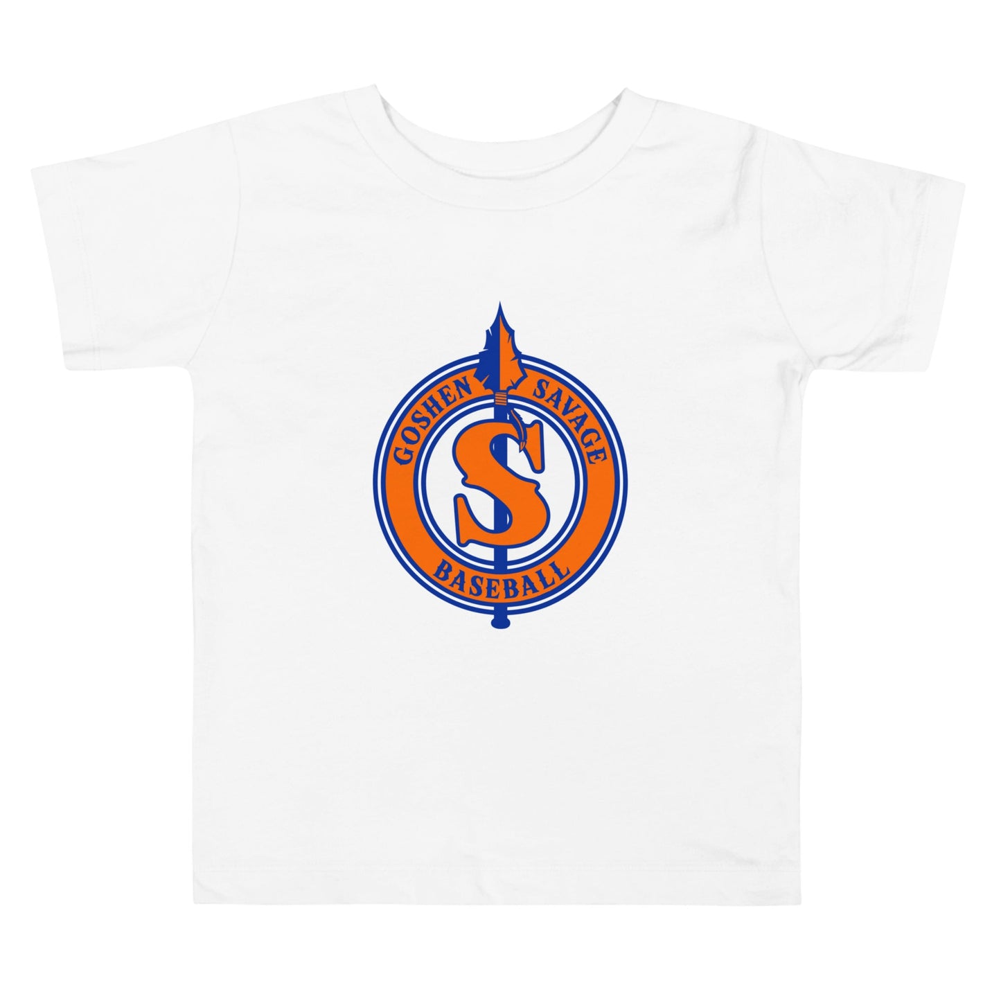Performance | Toddler T-Shirt | Goshen Savage Baseball | Badge Logo