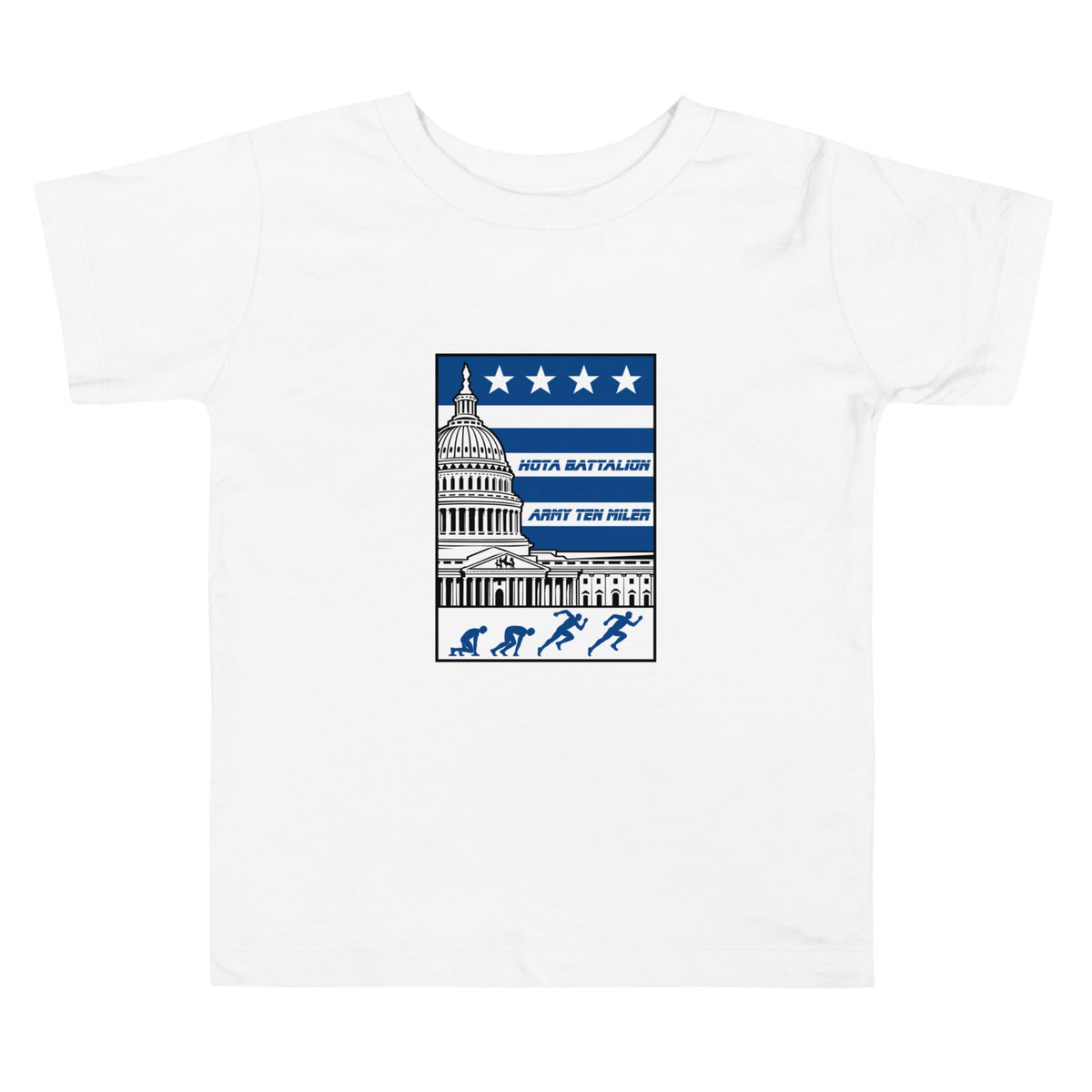 Performance | Toddler T-Shirt | Hoya battalion Ten Miler | Emblem Logo