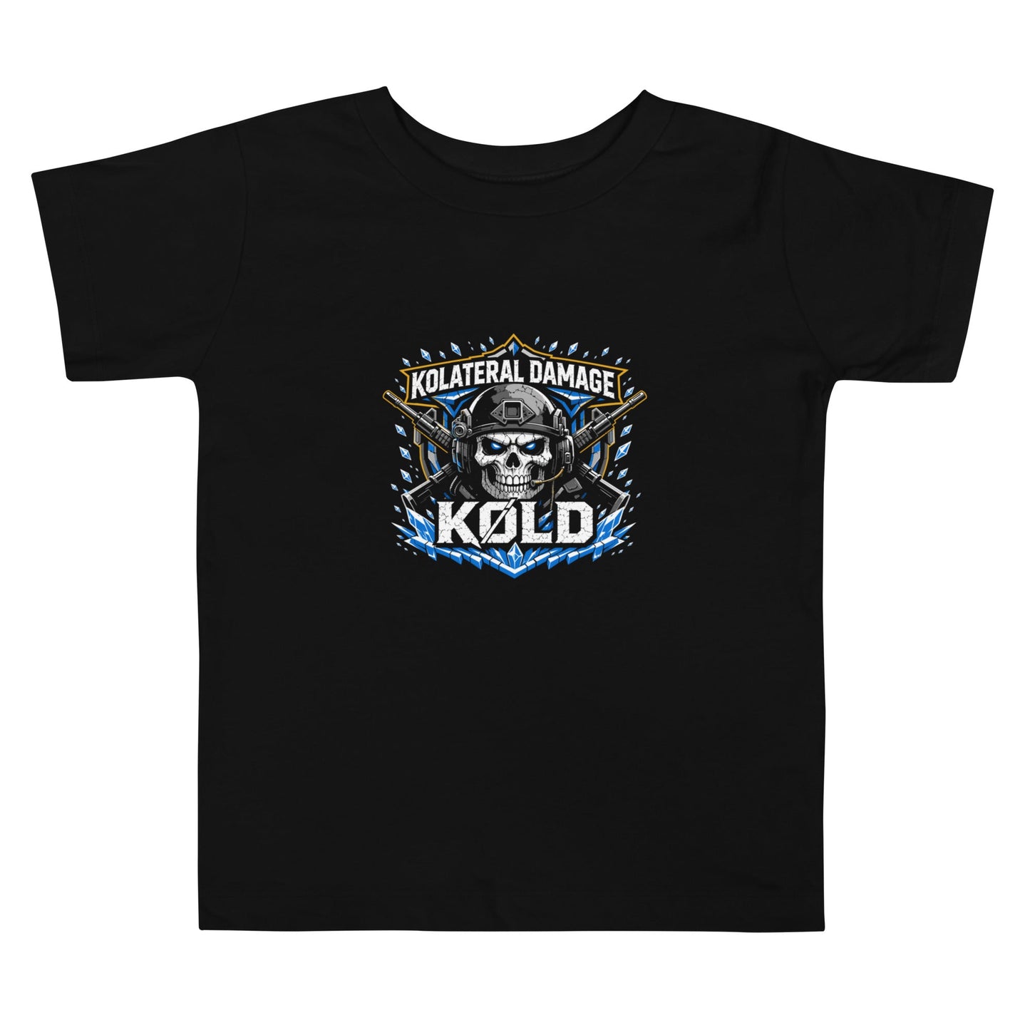 Performance | Toddler T-Shirt | Kolateral Damage E-Sports | Emblem Logo