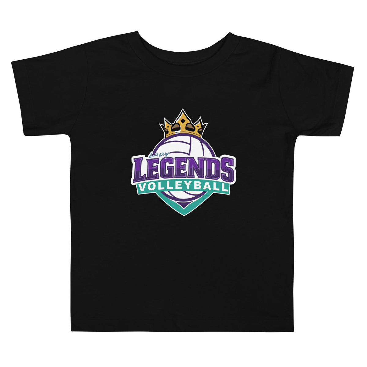 Performance | Toddler T-Shirt | Lady Legends Volleyball | Crown Logo