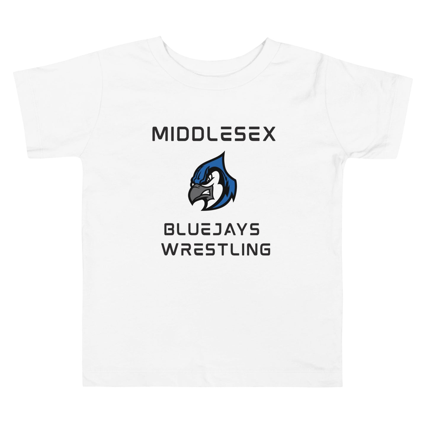 Performance | Toddler T-Shirt | Middlesex Bluejays Wrestling | Bluejays Logo