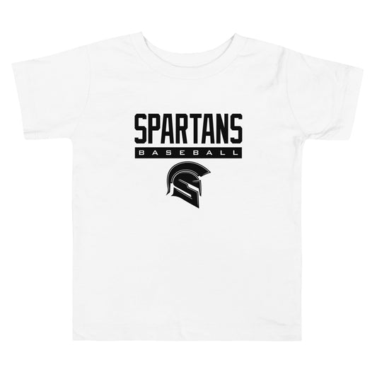 Performance | Toddler T-Shirt | Owings Mills Spartans Baseball | Crest Logo