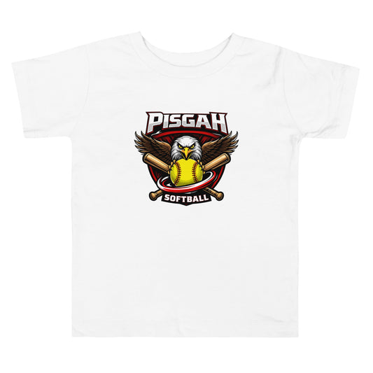 Performance | Toddler T-Shirt | Pisgah Rec League | Eagle Softball Logo