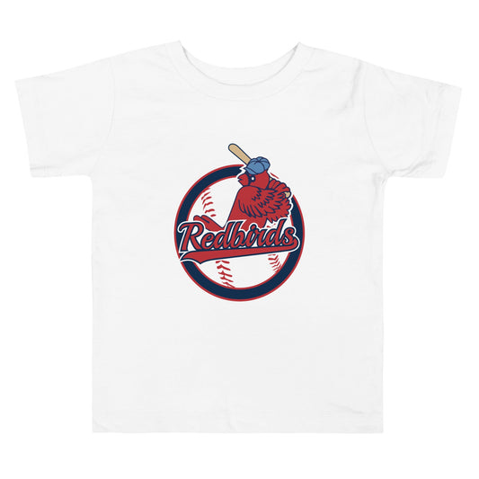 Performance | Toddler T-Shirt | Redbirds | Vintage Badge Logo