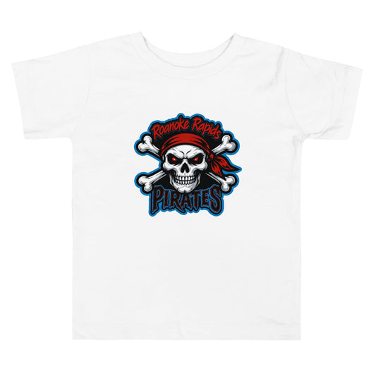 Performance | Toddler T-Shirt | Roanoke Rapids Pirates | River Raiders Logo
