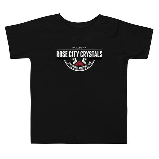 Performance | Toddler T-Shirt | Rose City Crystals | Script Logo