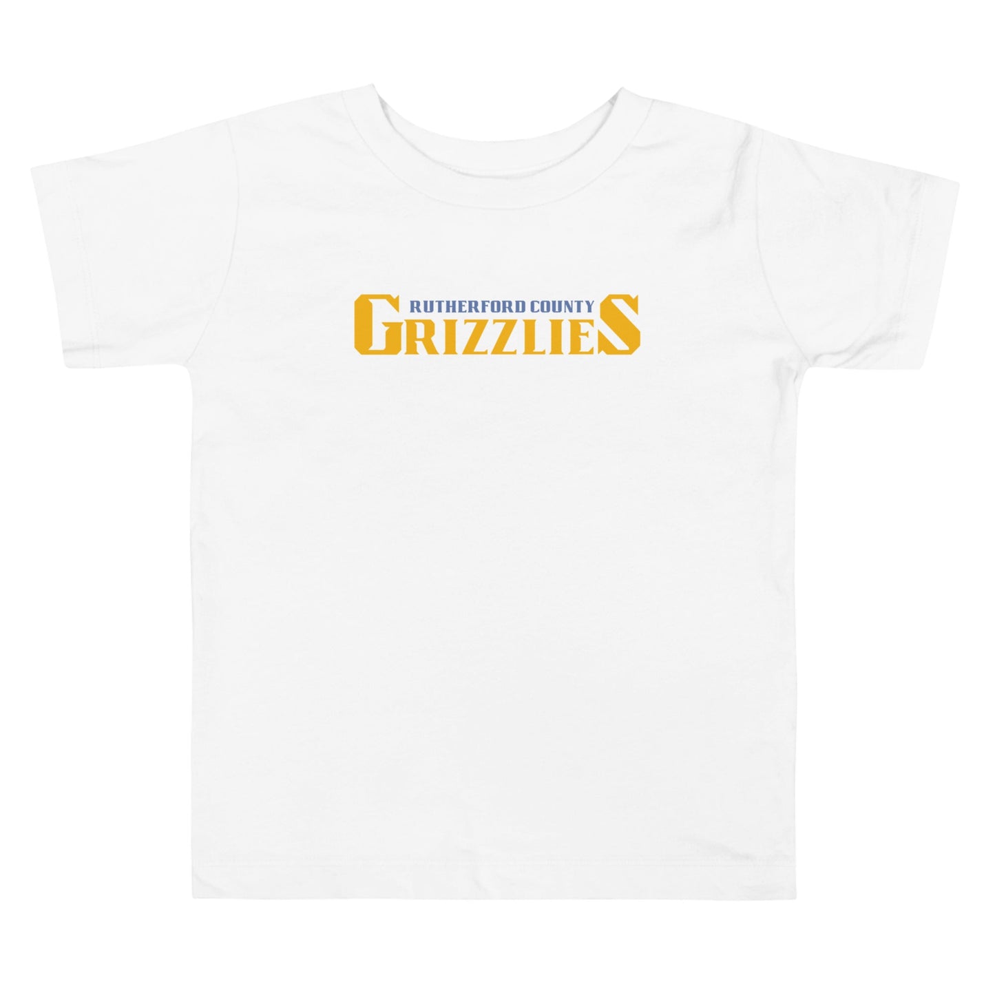 Performance | Toddler T-Shirt | Rutherford County Grizzlies Football | Script Logo