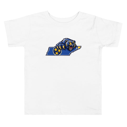 Performance | Toddler T-Shirt | Rutherford County Grizzlies Football | Tennessee Logo