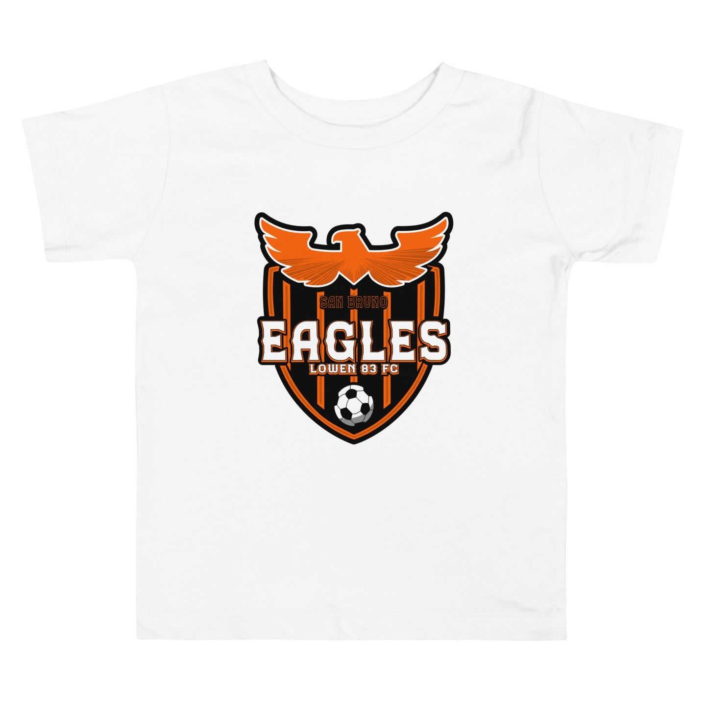 Performance | Toddler T-Shirt | San Bruno Eagles | Shield Logo